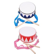 Hand Drum Musical Instrument Lightweight Interactive Toy Portable Sturdy