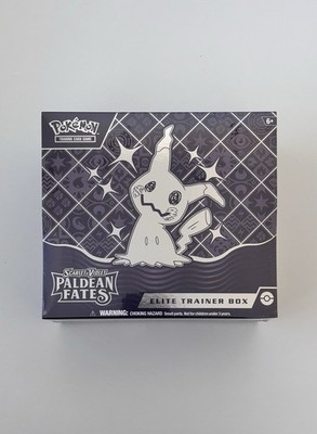 Pokemon Paldean Fates Elite Trainer Box (ETB) - Neu & Sealed