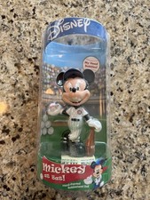 Disney Mickey at Bat Chicago Cubs Bobblehead MLB Hand-Painted Figure NEW! 