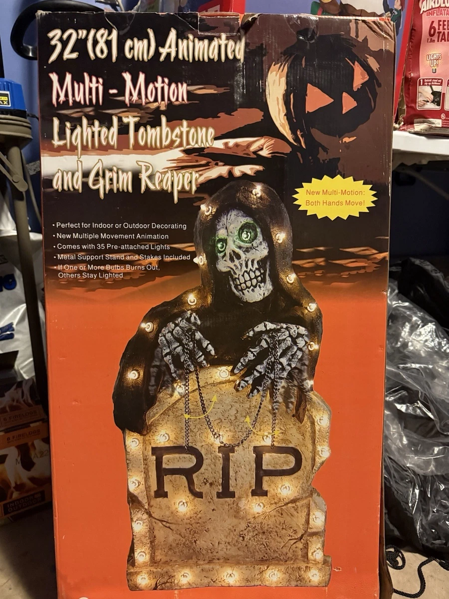Animated Grim Reaper In Halloween Props (1991-Now) for sale | eBay