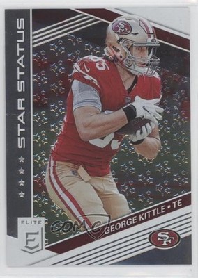 2019 Panini Donruss Elite Star Status 144/299 George Kittle #SS-13 0f1b