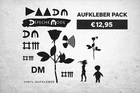 Depeche Mode Decal Sticker Set 22x30cm All Stickers Contour Cut