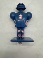 Blue Football Player Piggy Bank Plastic Figure Statuette With Helmet #3