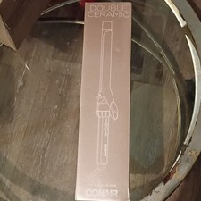 Conair Double Ceramic Curling Iron 1 in Barrel Ceramic Heating Plate Hair Tool