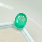 4.02 CT - Natural Zambian Emerald Top Luster Gem Oval Cut - 10149