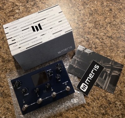 Meris Mercury X Digital Reverb Effects Pedal for Guitar/Bass w/ Box & Manual