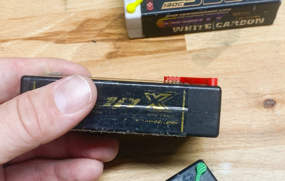 Tapas indicadoras de carga de batería RC - Se adapta a estuche rígido bala de 5 mm, 9 piezas multicolor Foto 3 de 4