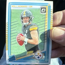2025 Panini Donruss Optic Will Howard Steelers Rated Rookie #233