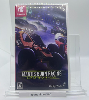 Mantis Burn Racing Nintendo Switch Racing Game HAC-P-ACXWB with Case Japan 58