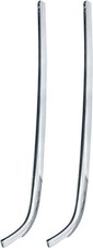 1965-66 Impala Bel Air Caprice Quarter Vertical Chrome Moldings 2 Door Hrdtop 1965-66 Impala Bel Air Caprice Quarter Vertical Chrome Moldings 2 Door Hrdtop