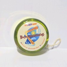 The Ned Show Yoyo Transparent Clear Green Yo Yo Boomerang Toy