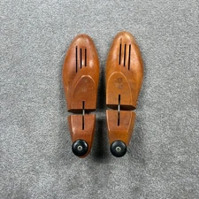 Vintage Shoe Trees Wood Adjustable Men's Size 10 M Dress Shoe Stretcher Shaper