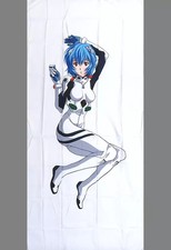 Evangelion Rei Ayanami Body Pillow Cover Sleeping Sheet Full Color Print