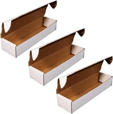 3-Pack • 800-Count Trading/Gaming Card Storage Box • Woodhaven Trading Firm Bran