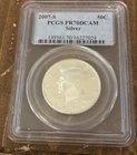 2007-S PCGS PR70DCAM Silver Kennedy Half Dollar Proof 50C