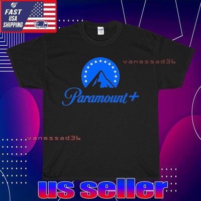 NEW SHIRT PARAMOUNT + LOGO UNISEX T-SHIRT FUNNY AMERICAN USA SIZE S-5XL