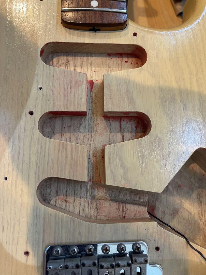 fender japan Extrad Neck St54 40th Body Electric Guitar Safe fender japan Extrad Neck St54 40th Body Electric Guitar Safe