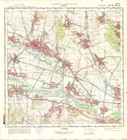 Russian Soviet Military Topographic Map - SNIATYN (Ukraine), 1:50K, ed. 1978