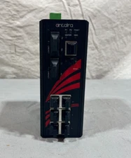 Antaira LMX-0802-S3-T 8-Port Industrial Light Layer 3 Managed Ethernet Switch 