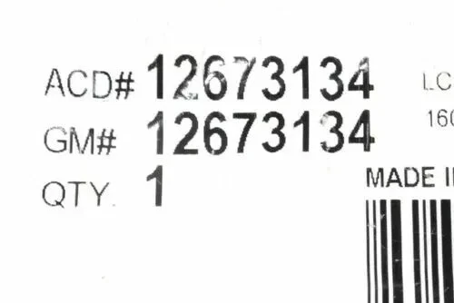 Acdelco 12673134 OEM Engine Oil Pressure Sending Unit Sensor Switch 2009-2019 - Image 3 of 4