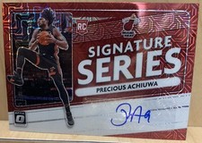 2020-21 Optic Precious Achiuwa Signatures Series Choice Red Mojo Auto RC #SS-PAW