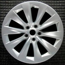 Tesla Model S All Silver 19 Inch Oem Wheel 2016 To 2020