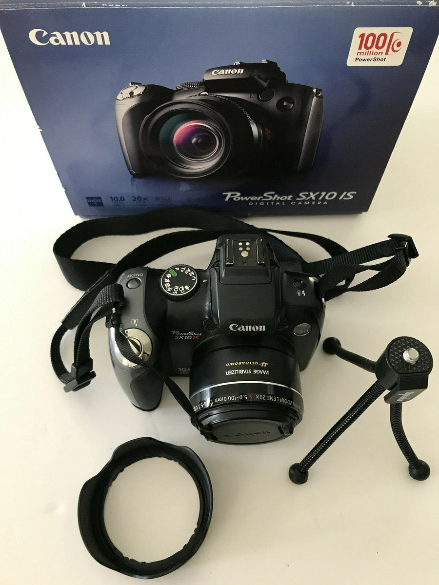 Canon PowerShot SX10 IS 10.0MP Digital Camera - Black