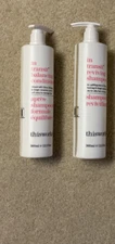2 - NEW - VALUE BOTTLES! ThisWorks 'Shampoo and Conditioner' 360ml/12.2