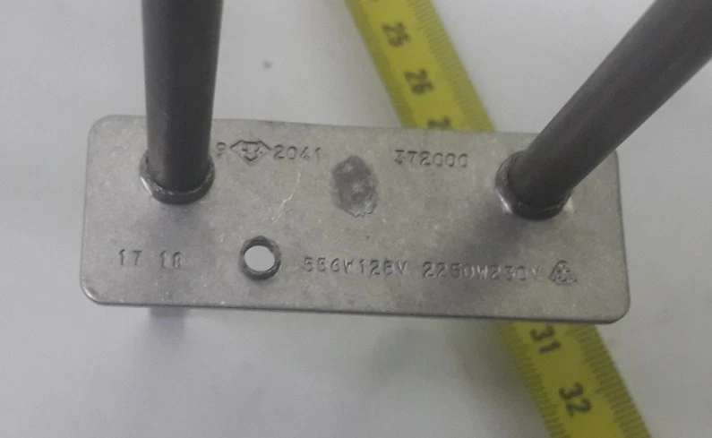 RESISTENZA FORNO ELETTRICO  ADATTA ARISTON INDESIT HOTPOINT SUPERIORE  - Bild 3 von 3