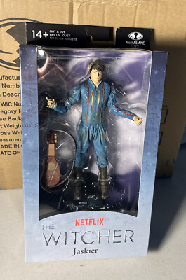 McFarlane * Witcher  JASKIER - Iconic season 1 outfit *  7  Action Fig  IN STOCK