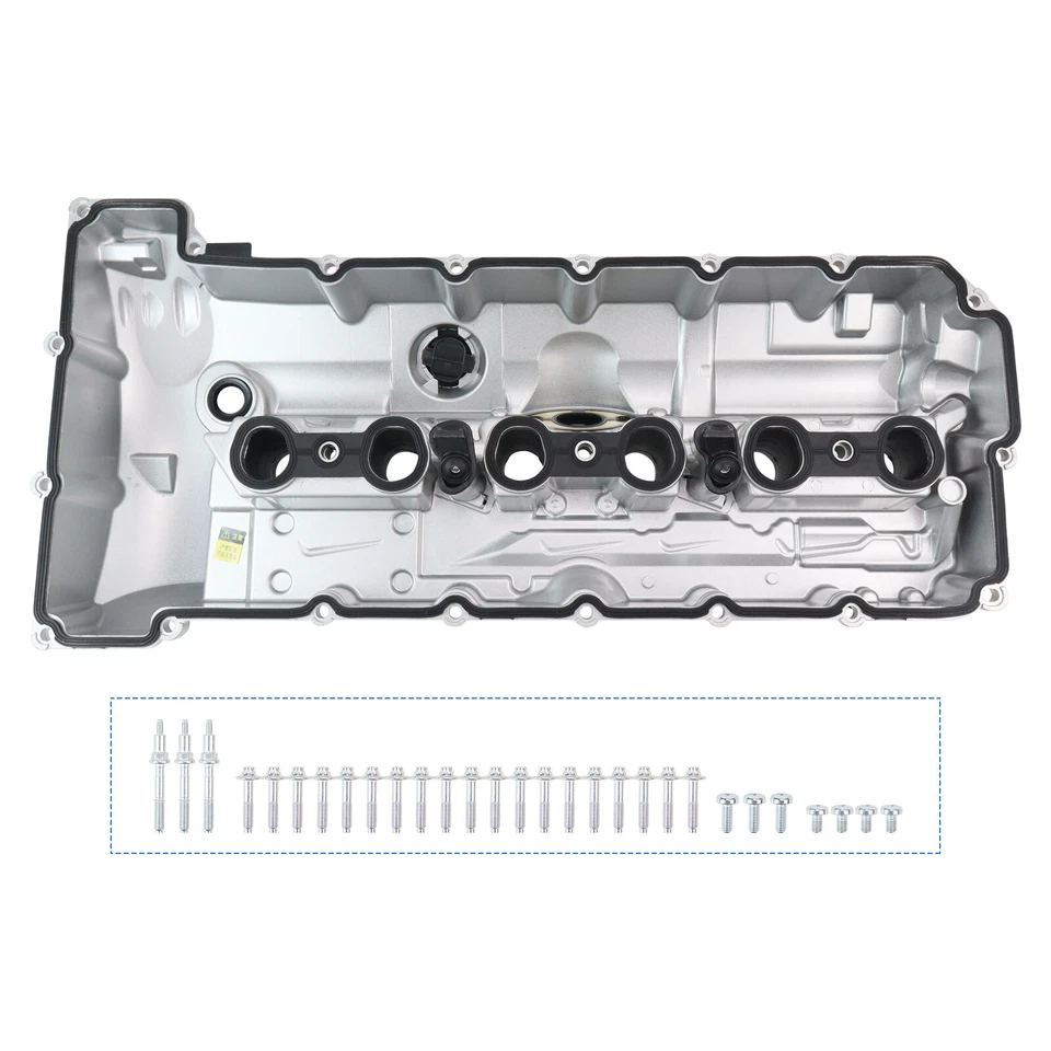 Upgrade Aluminum Valve Cover for BMW 130i 325i 330i 523i 530i 630i 730Li X3 X5 Foto 4 de 4