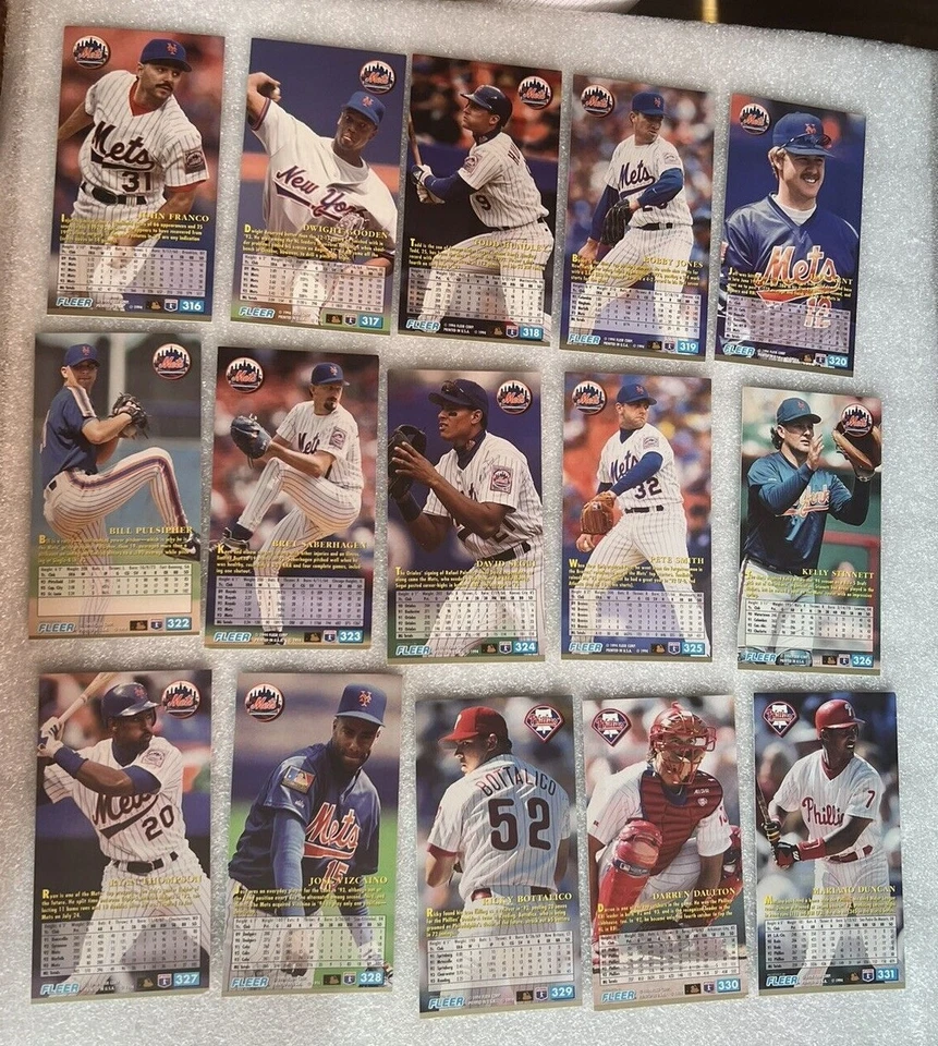 1994 Fleer Extra Bases - Large & Tall - Baseball Cards 301-395 - YOU PICK ONE - Image 4 of 4