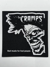 The Cramps Cloth Patch Sew On Badge Punk Rock  Approx 4" X 4" (CP220)