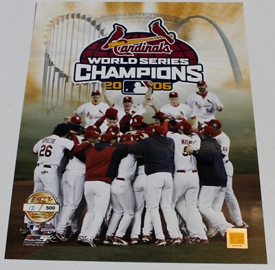 2006 St Louis Cardinals World Series Champs Ltd. Edition 16x20 Photo to ...