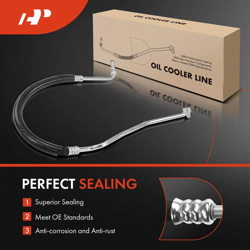 Conjunto de manguera de enfriador de aceite de motor para Chevy C1500 C2500 C3500 GMC K2500 Suburban Foto 2 de 4