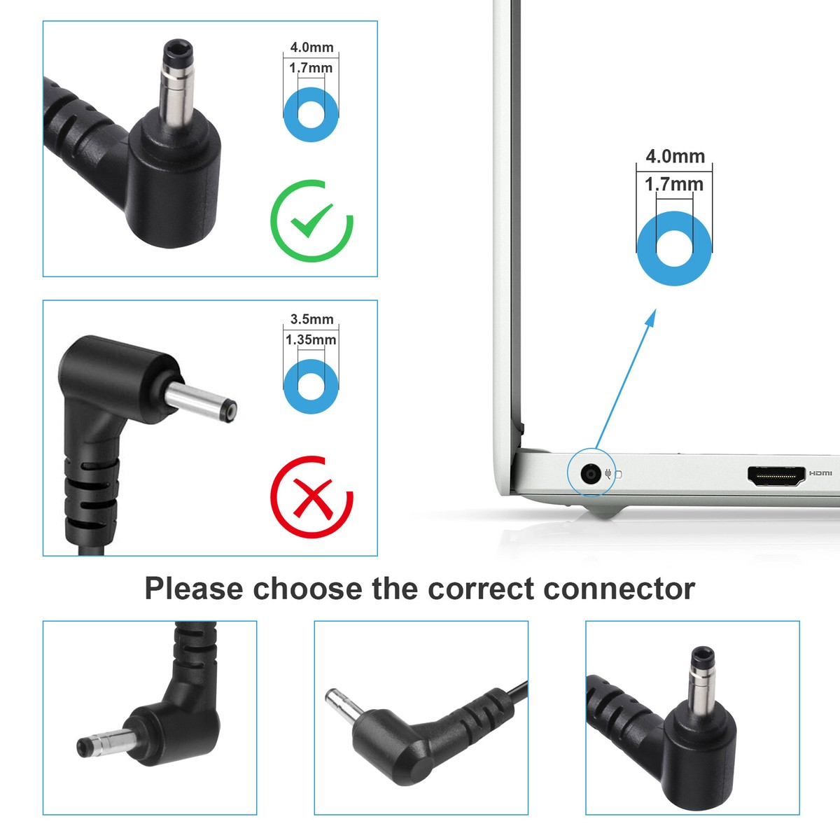 Caricatore AC Per Lenovo Flex 4-1130/1435/1470/1480/1570/1580 (80VD)