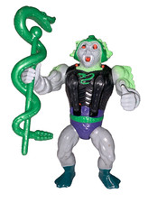 Masters of the Universe Snake Face w/ Staff Original MOTU Vintage 1986