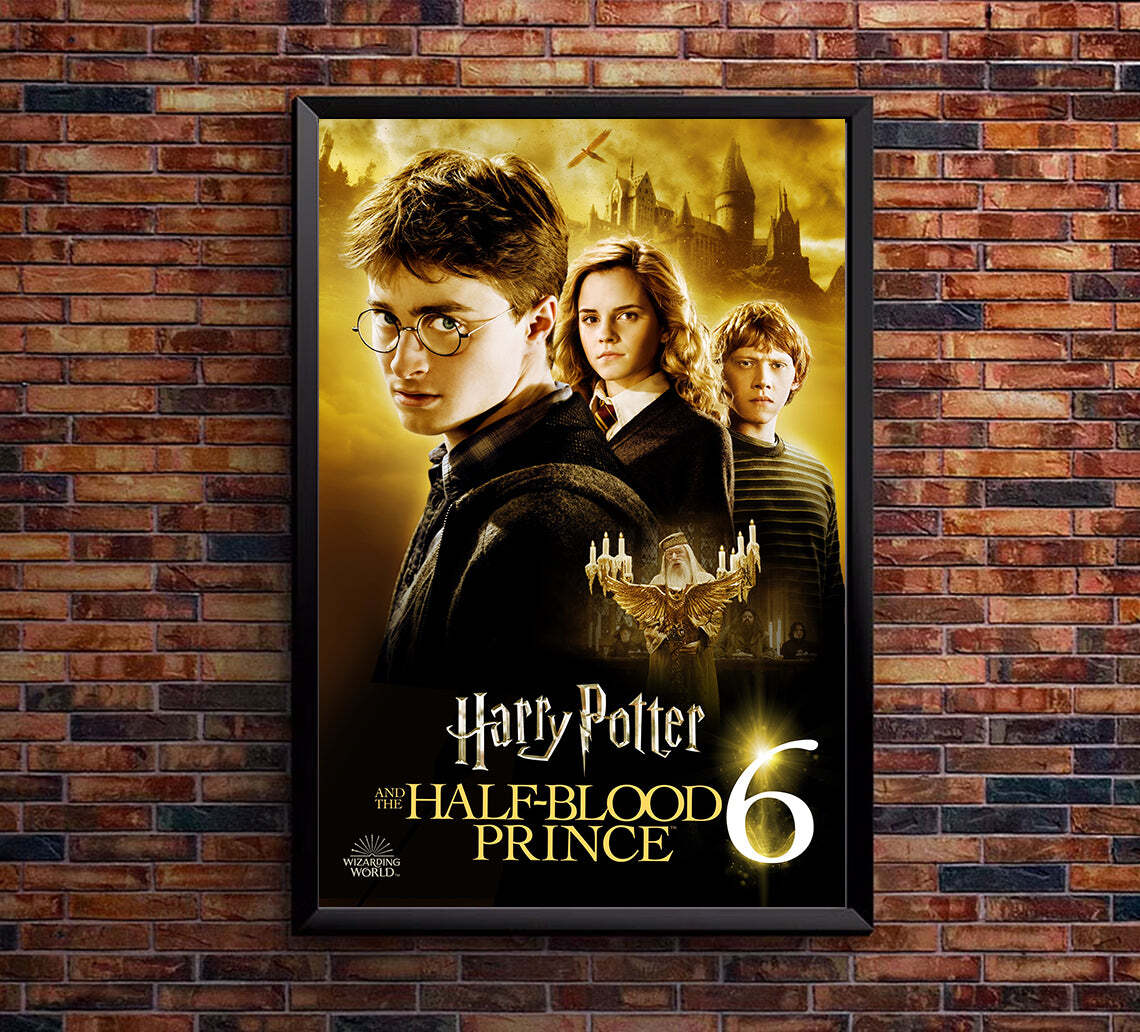 Harry Potter and the Half Blood Prince V1- Movie Poster
