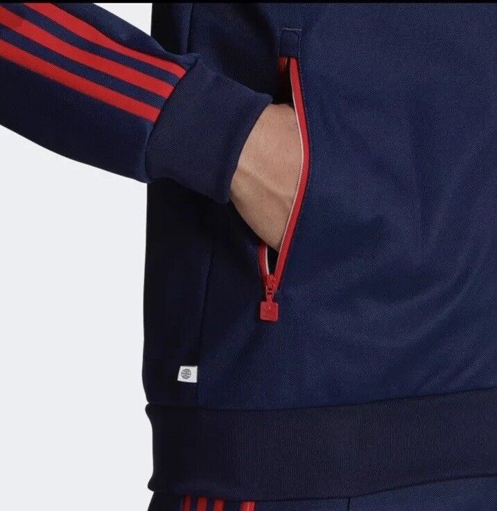 adidas Originals Men's Beckenbauer Track Jacket SMALL HS8946 adidas Originals Men's Beckenbauer Track Jacket SMALL HS8946