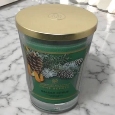 Chesapeake Bay Home Scents Balsam Citrus Single Wick 11.5oz Jar Candle ~ New