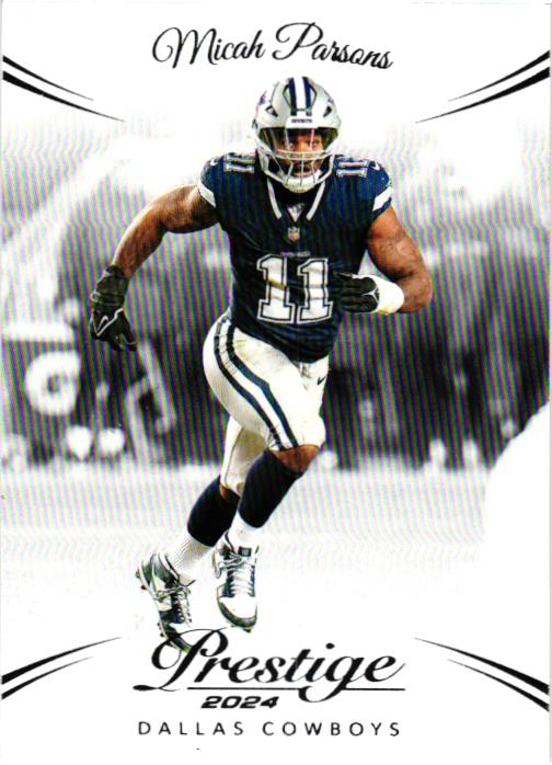 Micah Parsons 2024 Panini Prestige # 79 Dallas Cowboys Football