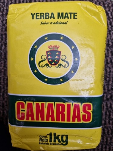 Yerba Mate Canarias Sabor Tradional 1kg - 28/12/2025