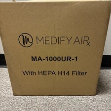 NEW 4 Pack Genuine Medify MA-1000UR-1 Replacement Hepa H14 Air Purifier Filters
