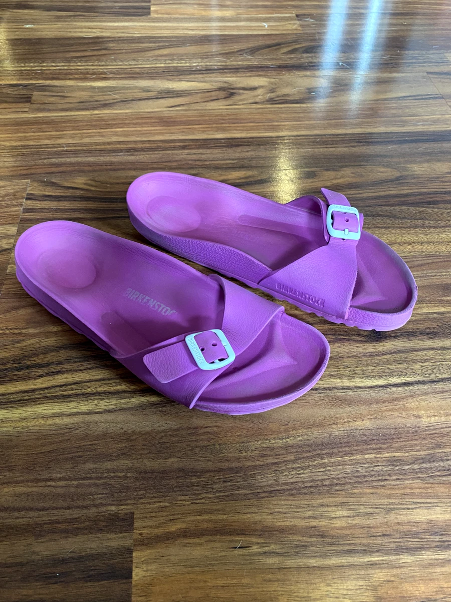 birkenstock madrid eva purple