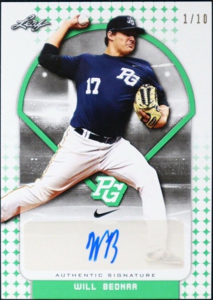 2018 Leaf Perfect Game National Showcase - Will Bednar #BA-WB1 - 1 of 1