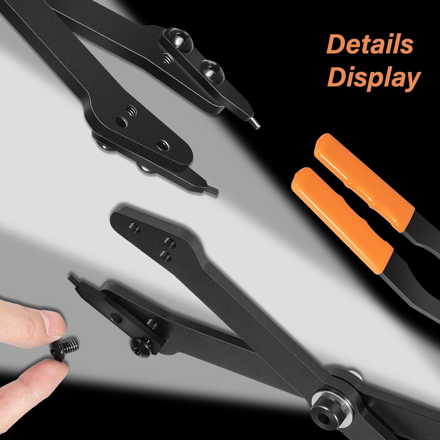 for Lang Tools 1489 26" Internal Retaining Ring Pliers with Interchangeable Tips