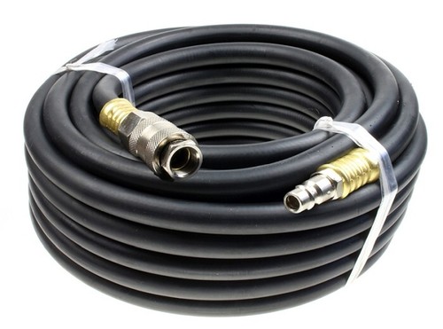 Tuyau d'air comprimé en caoutchouc 10 m 10 x 17 mm air comprimé raccord rapide compresseur 20 BAR