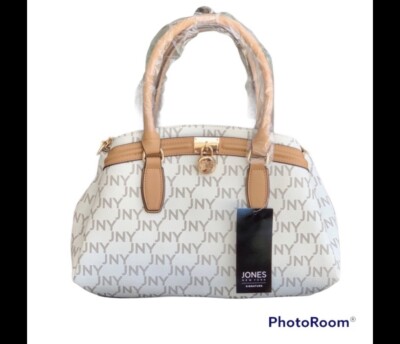- Jones New York Harper Four Poster Satchel color beige