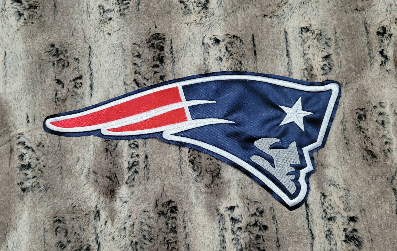 New England Patriots XL Huge High Quality Embroidered Patch 13.7