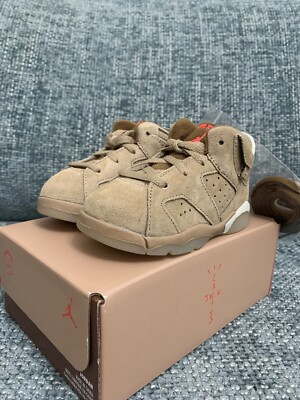Nike Air Jordan Retro British Khaki TD Toddler UK US 7C EU